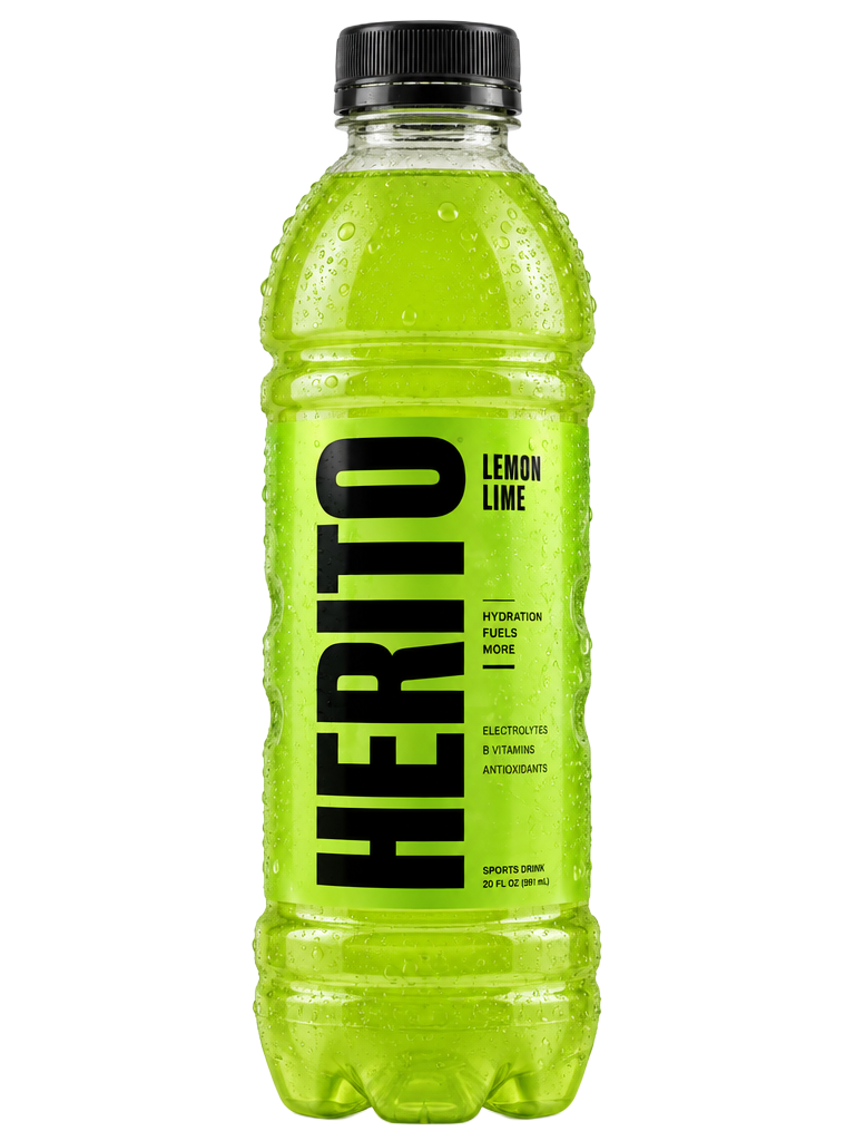 Herito Lemon Lime sports drink bottle