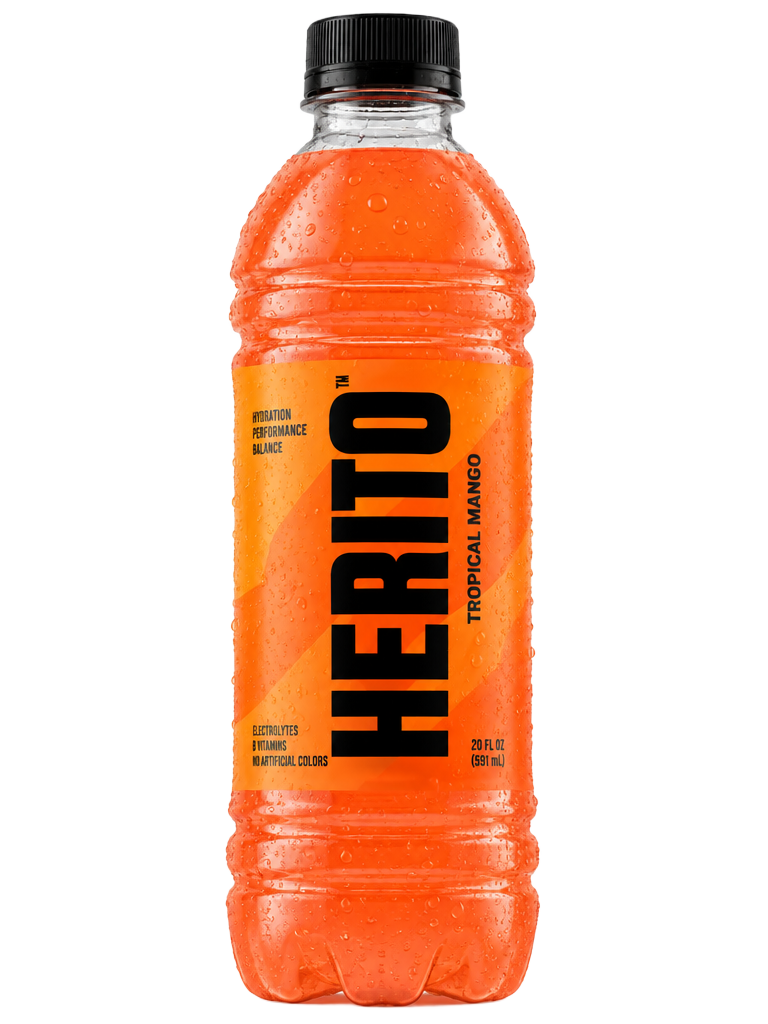 Herito Tropical Mango sports drink bottle